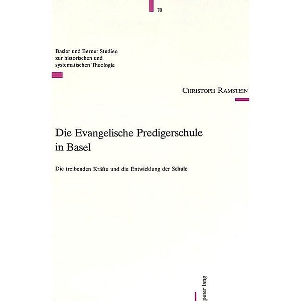 Die Evangelische Predigerschule in Basel, Christoph Ramstein