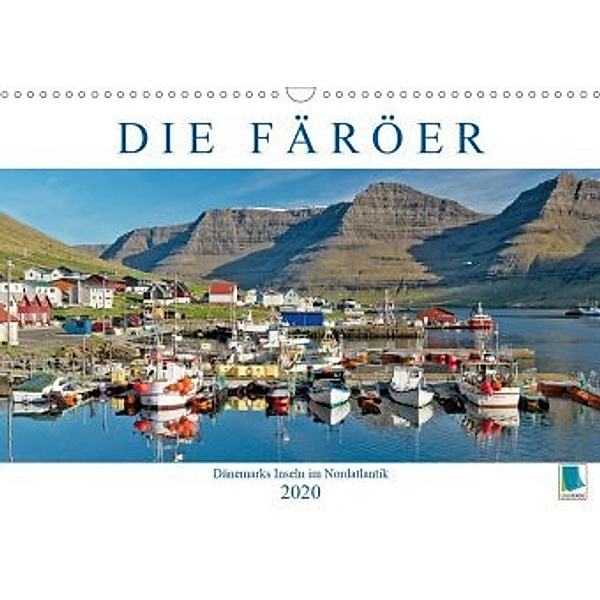 Die Färöer: Dänemarks Inseln im Nordatlantik (Wandkalender 2020 DIN A3 quer)