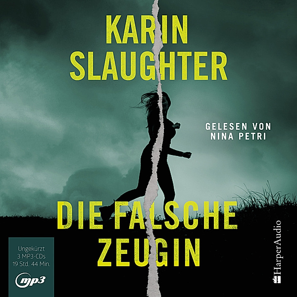 Die falsche Zeugin,3 Audio-CD, 3 MP3, Karin Slaughter