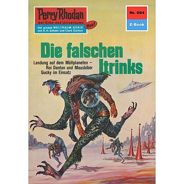 Die falschen Itrinks (Heftroman) / Perry Rhodan-Zyklus Das Konzil Bd.684, Ernst Vlcek