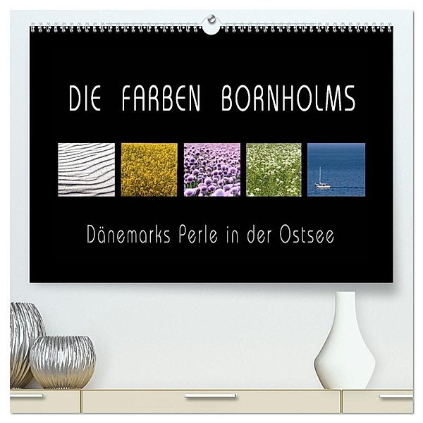 Die Farben Bornholms (hochwertiger Premium Wandkalender 2024 DIN A2 quer), Kunstdruck in Hochglanz, Christian Müringer