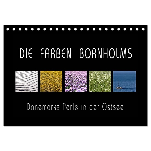 Die Farben Bornholms (Tischkalender 2024 DIN A5 quer), CALVENDO Monatskalender, Christian Müringer