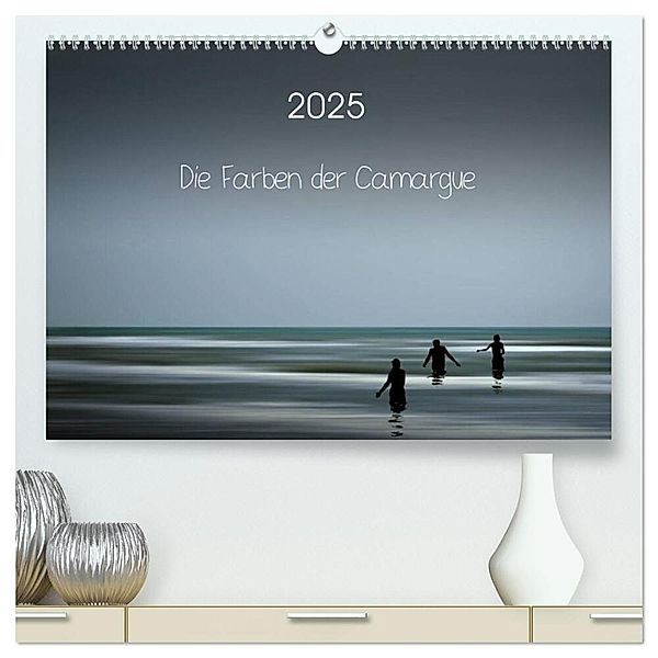 Die Farben der Camargue (hochwertiger Premium Wandkalender 2025 DIN A2 quer), Kunstdruck in Hochglanz, Calvendo, Sigrid Rosemann