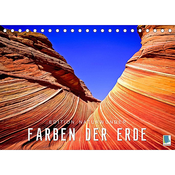Die Farben der Erde - Edition Naturwunder (Tischkalender 2023 DIN A5 quer), Calvendo