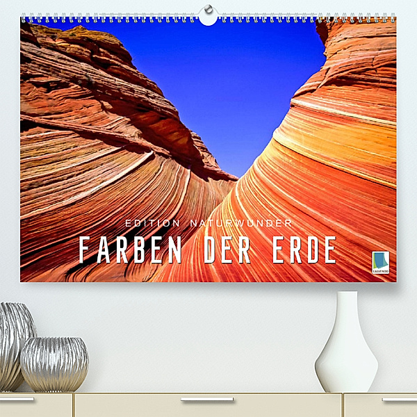 Die Farben der Erde - Edition Naturwunder (Premium, hochwertiger DIN A2 Wandkalender 2023, Kunstdruck in Hochglanz), Calvendo