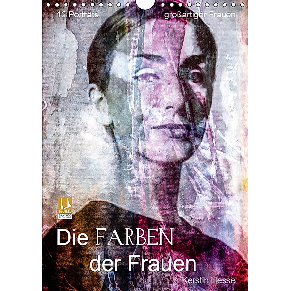 Die FARBEN der Frauen (Wandkalender 2019 DIN A4 hoch), Kerstin Hesse