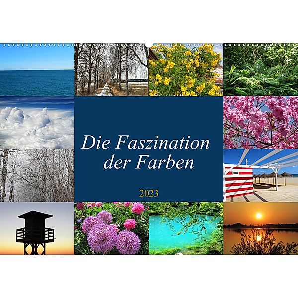 Die Faszination der Farben (Wandkalender 2023 DIN A2 quer), Martin Gillner