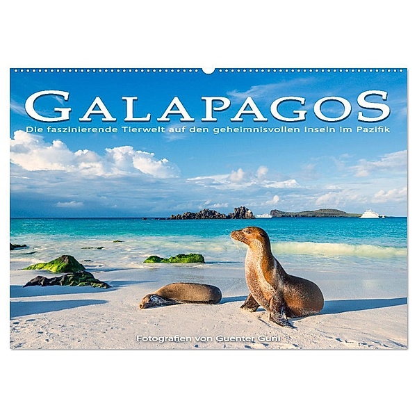 Die faszinierende Tierwelt der Galapagos-Inseln (Wandkalender 2024 DIN A2 quer), CALVENDO Monatskalender, Guenter Guni