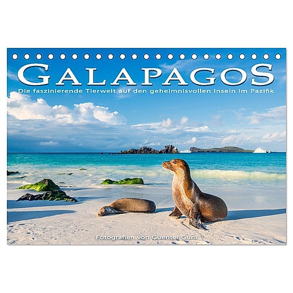 Die faszinierende Tierwelt der Galapagos-Inseln (Tischkalender 2025 DIN A5 quer), CALVENDO Monatskalender, Calvendo, Guenter Guni