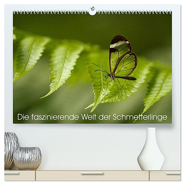 Die faszinierende Welt der Schmetterlinge (hochwertiger Premium Wandkalender 2024 DIN A2 quer), Kunstdruck in Hochglanz, Benjamin Nocke