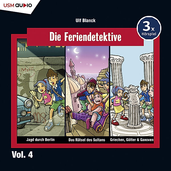 Die Feriendetektive 3-er Hörbox 4,3 Audio-CD, Ulf Blanck