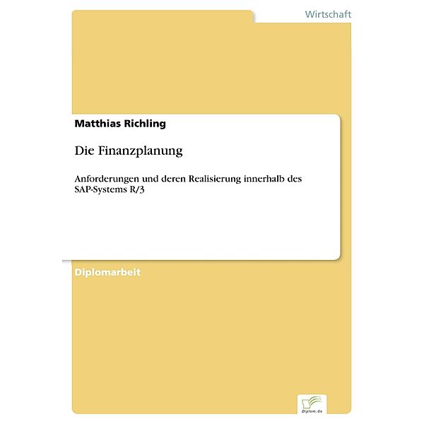 Die Finanzplanung, Matthias Richling