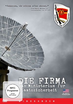 Image of Die Firma - Das Ministerium für Staatssicherheit, DVD (deutsche u. englische Version)