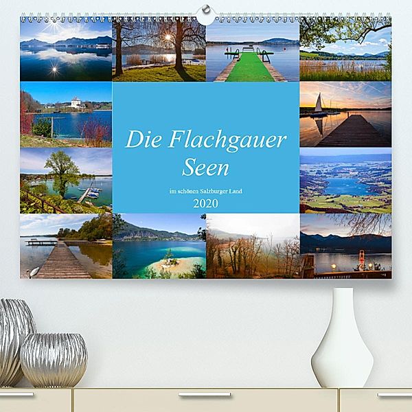 Die Flachgauer Seen (Premium-Kalender 2020 DIN A2 quer), Christa Kramer