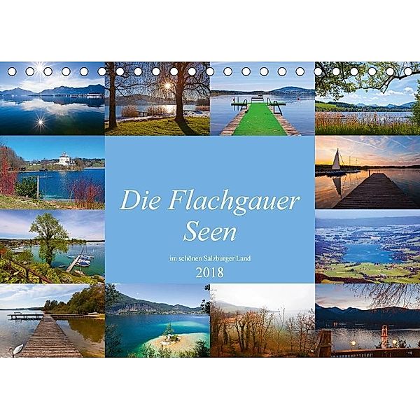 Die Flachgauer Seen (Tischkalender 2018 DIN A5 quer), Christa Kramer