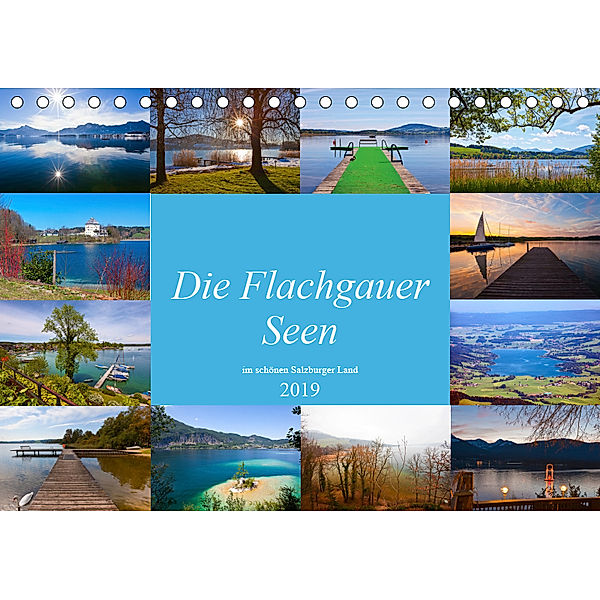 Die Flachgauer Seen (Tischkalender 2019 DIN A5 quer), Christa Kramer