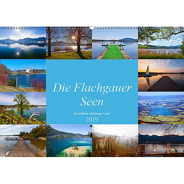 Die Flachgauer Seen (Wandkalender 2019 DIN A2 quer), Christa Kramer