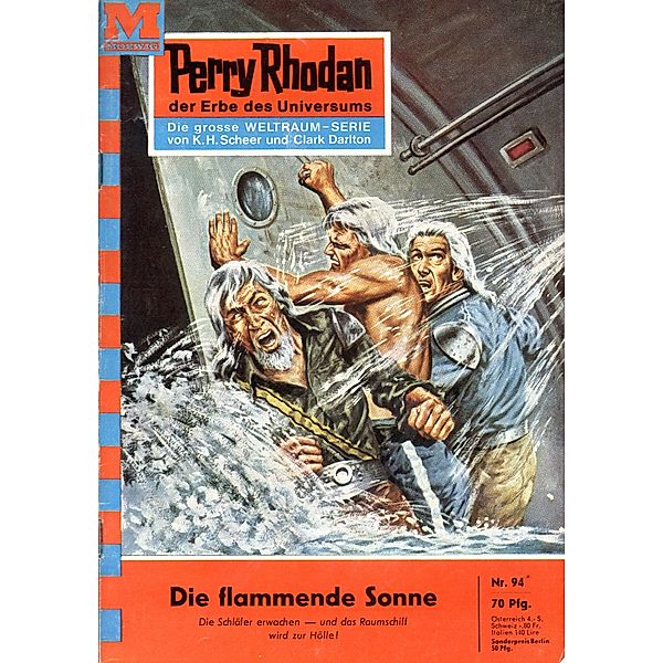 Die flammende Sonne (Heftroman) / Perry Rhodan-Zyklus Atlan und Arkon Bd.94, Clark Darlton