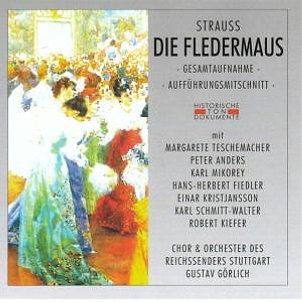 Die Fledermaus (Ga), Chor & Orch.Des Reichssenders Stuttgart