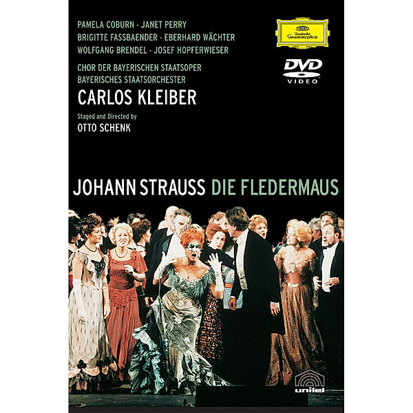 Die Fledermaus (Ga), Carlos Kleiber, P Coburn, B Fassbaender, Bsom