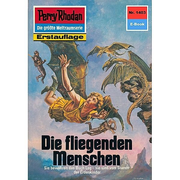 Die fliegenden Menschen (Heftroman) / Perry Rhodan-Zyklus Die Cantaro Bd.1403, Marianne Sydow