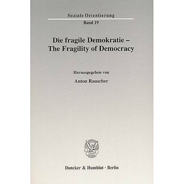 Die fragile Demokratie / The Fragility of Democracy.