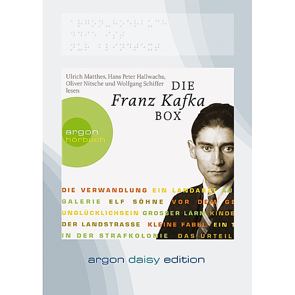 Die Franz Kafka Box, 1 MP3-CD, Franz Kafka