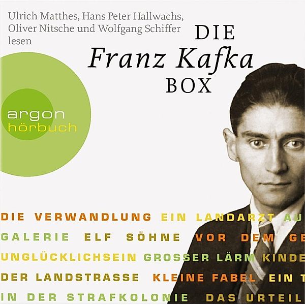Die Franz Kafka Box, 5 Audio-CDs, Franz Kafka
