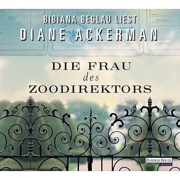 Die Frau des Zoodirektors, 6 Audio-CDs, Diane Ackerman