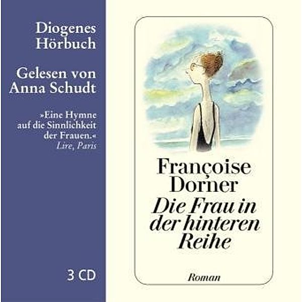 Die Frau in der hinteren Reihe, 3 Audio-CDs, Francoise Dorner