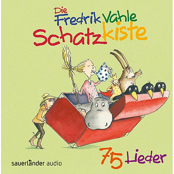 Die Fredrik Vahles Schatzkiste, 3 Audio-CDs, Fredrik Vahle