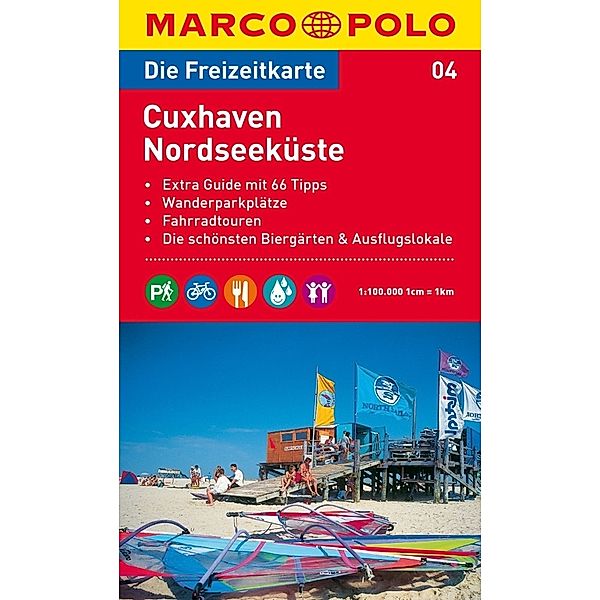 Die Freizeitkarte Cuxhaven, Nordseeküste