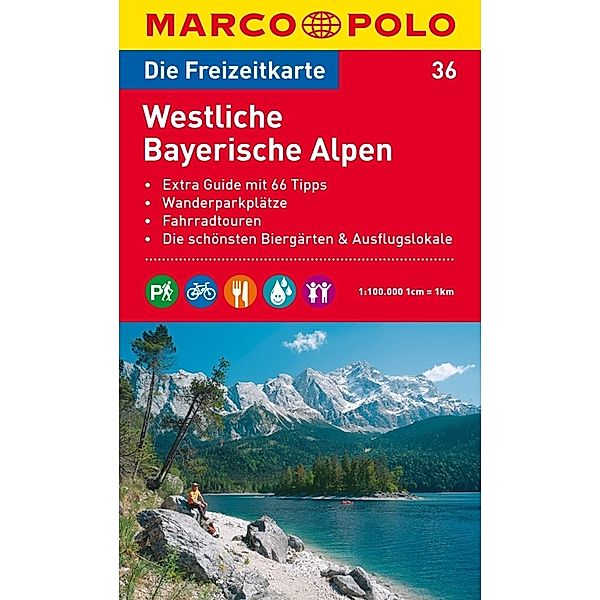 Die Freizeitkarte Westliche Bayerische Alpen