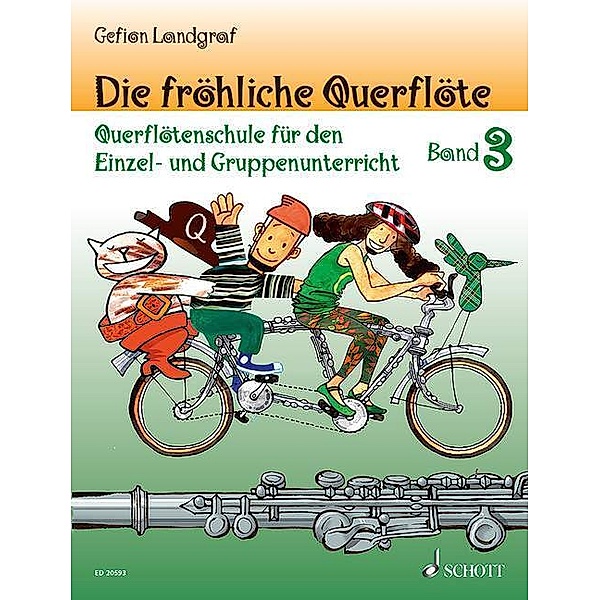 Die fröhliche Querflöte, Schule und Spielbuch.Bd.3, Gefion Landgraf