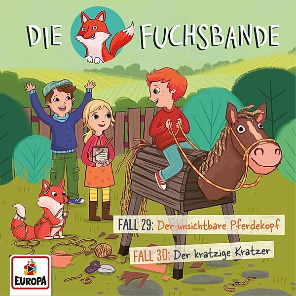 Die Fuchsbande - 15 - Folge 15: Fall 29: Der unsichtbare Pferdekopf / Fall 30: Der kratzige Kratzer, Jana Lini