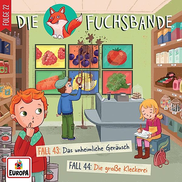 Die Fuchsbande - 22 - Folge 22: Fall 43: Das unheimliche Geräusch / Fall 44: Die große Kleckerei, Jana Lini