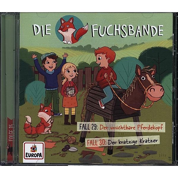 Die Fuchsbande. Tl.15, 1 Audio-CD,1 Audio-CD, Die Fuchsbande