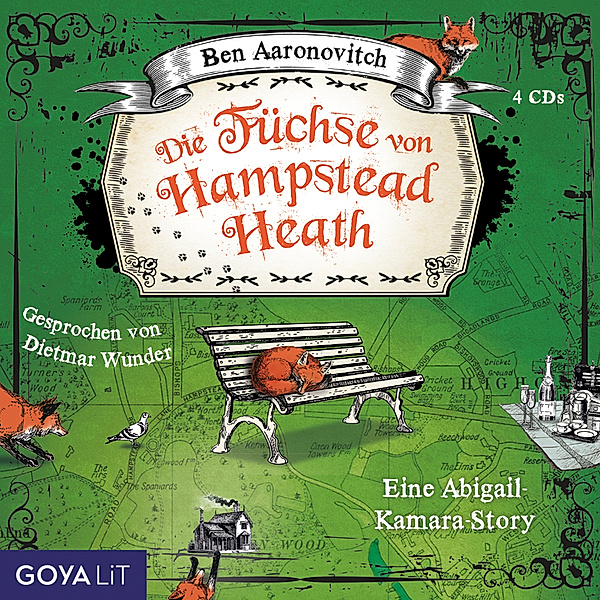 Die Füchse von Hampstead Heath,4 Audio-CD, Ben Aaronovitch