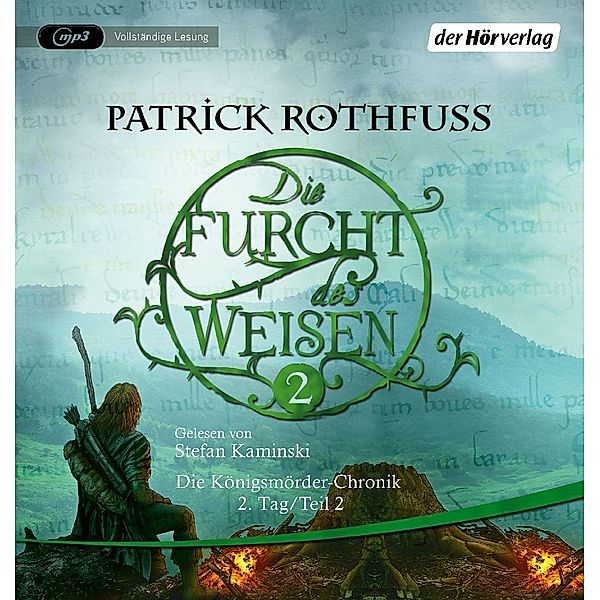 Die Furcht des Weisen (2).Tl.2,3 Audio-CD, 3 MP3, Patrick Rothfuss