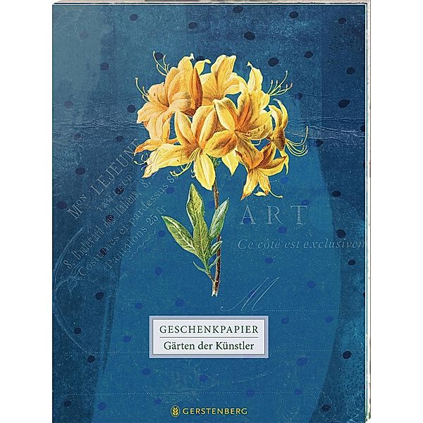 Die Gärten der Künstler Geschenkpapier-Heft Motiv Orchidee