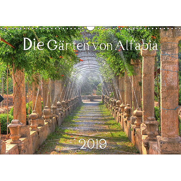 Die Gärten vom Alfabia CH-Version (Wandkalender 2019 DIN A3 quer), Peter Thommen