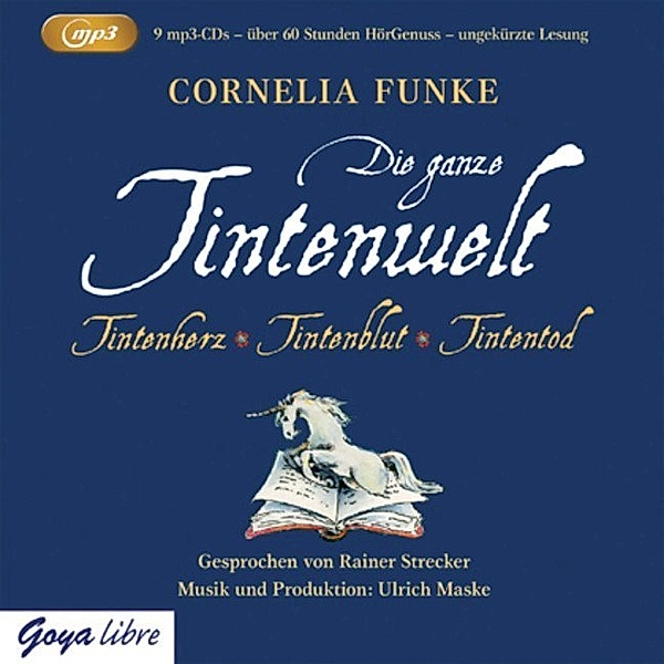 Die ganze Tintenwelt,9 MP3-CDs, Cornelia Funke