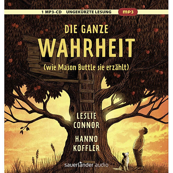 Die ganze Wahrheit (wie Mason Buttle sie erzählt),1 Audio-CD, 1 MP3, Leslie Connor