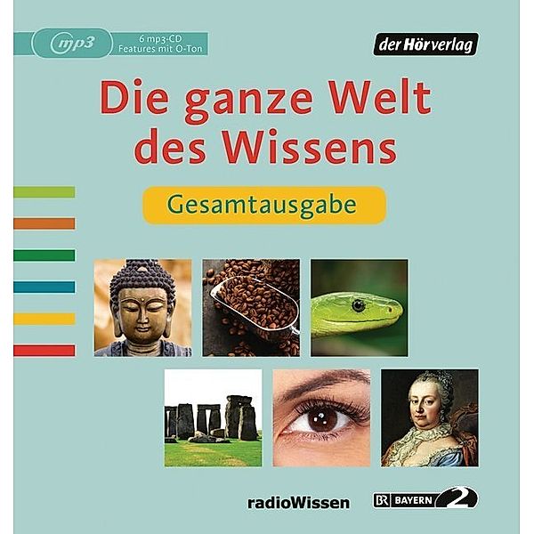 Die ganze Welt des Wissens Gesamtausgabe,6 Audio-CD, 6 MP3, Florian Hildebrand