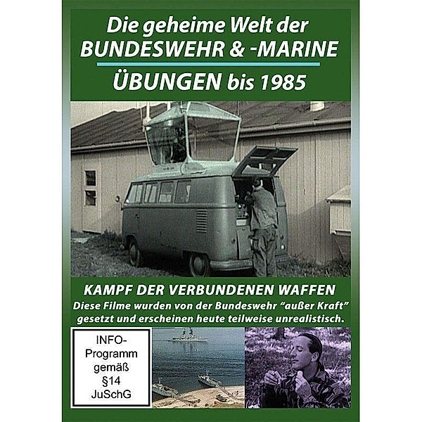 Die geheime Welt der Bundeswehr & -marineübungen bis 1985,1 DVD