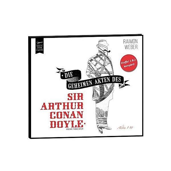 Die geheimen Akten des Sir Arthur Conan Doyle, 2 MP3-CDs, Raimon Weber