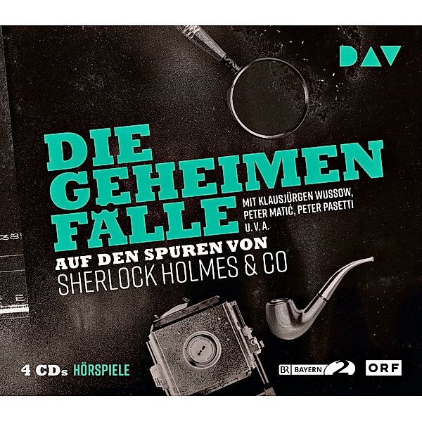 Die geheimen Fälle - Auf den Spuren von Sherlock Holmes & Co,4 Audio-CDs, Curt Goetz, Michael Hardwick, Mollie Hardwick, Hans Rochelt