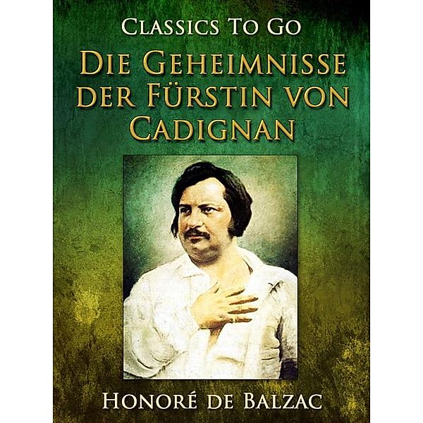 Die Geheimnisse der Fürstin von Cadignan, Honoré de Balzac
