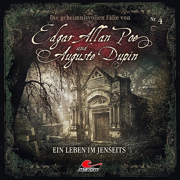 Die geheimnisvollen Fälle von Edgar Allan Poe und Auguste Dupin - Ein Leben im Jenseits, 1 Audio-CD, Edgar Allan Poe