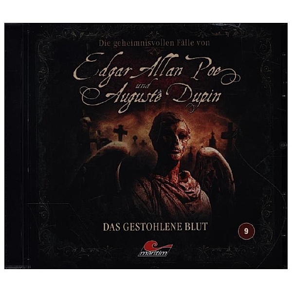 Die geheimnisvollen Fälle von Edgar Allan Poe und Auguste Dupin - Das gestohlene Blut,1 Audio-CD, Edgar Allan Poe